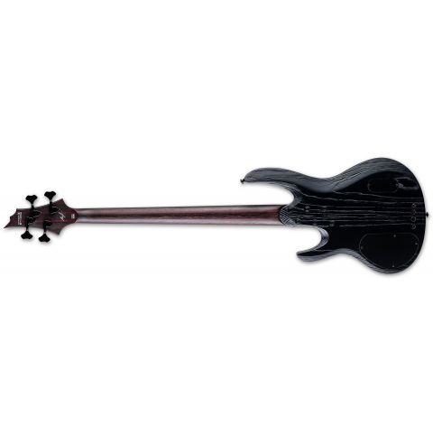 ESP LTD Ml B-4 Black Blast Signature Mike Leon C Estuche