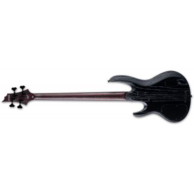 ESP LTD Ml B-4 Black Blast Signature Mike Leon C Estuche