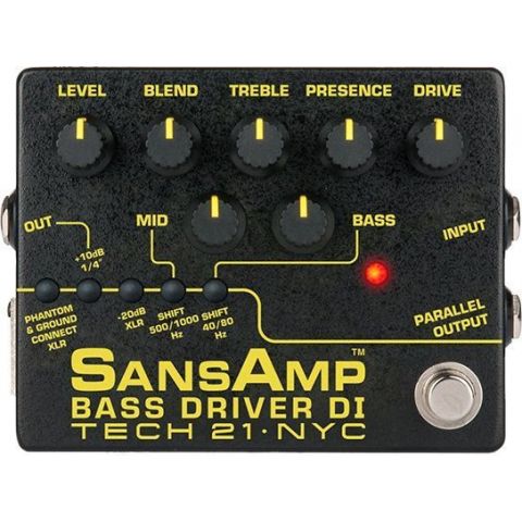 Tech21 Sansamp Bass Driver Di v2