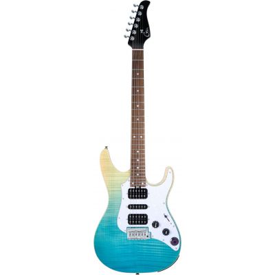 Mooer GTRS SL810 Guitarra Eléctrica Blue Burst