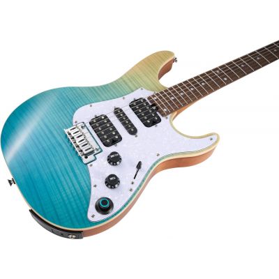 Mooer GTRS SL810 Guitarra Eléctrica Blue Burst