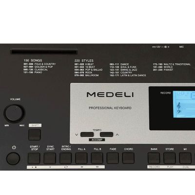 Medeli M331 Teclado 61 Teclas sensitivas