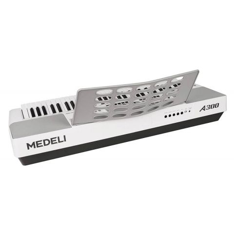 Medeli A300W Blanco Teclado Profesional 61 Teclas sensitivas