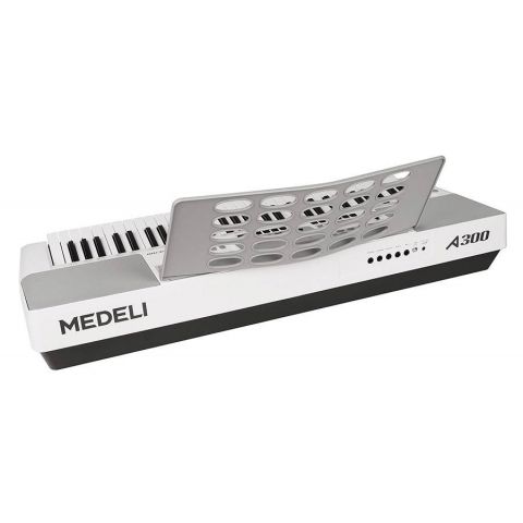 Medeli A300W Blanco Teclado Profesional 61 Teclas sensitivas