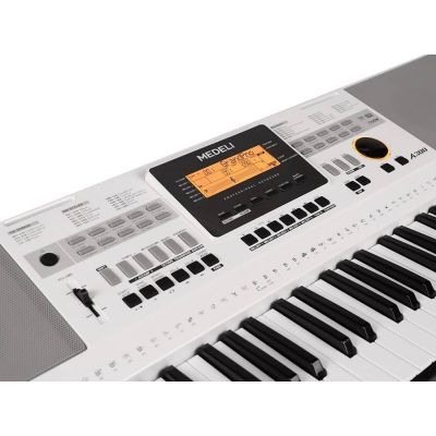 Medeli A300W Blanco Teclado Profesional 61 Teclas sensitivas