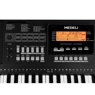 Medeli A300 Teclado Profesional de 61 Teclas sensitivas