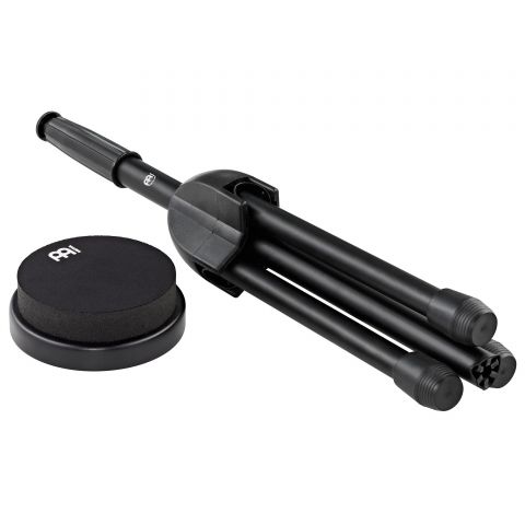 Meinl MMP4BK-MPPS Marshmallow Set de Pad de Prácticas de Batería 4" con Soporte