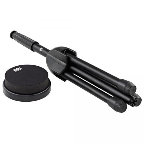 Meinl MMP4BK-MPPS Marshmallow Set de Pad de Prácticas de Batería 4" con Soporte