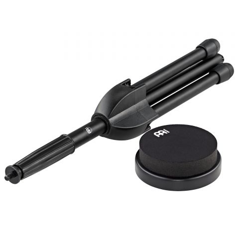 Meinl MMP4BK-MPPS Marshmallow Set de Pad de Prácticas de Batería 4" con Soporte