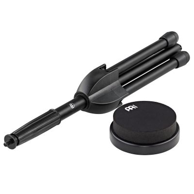 Meinl MMP4BK-MPPS Marshmallow Set de Pad de Prácticas de Batería 4" con Soporte