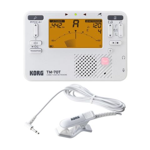 Korg Tm-70C Wh Afinador