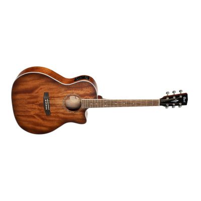 Cort GA-MEDX M OP Guitarra Electroacústica Open Pore con funda