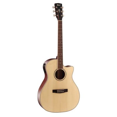 Cort GA-MEDX OP Guitarra Electroacústica Open Pore con funda 2