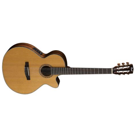 Cort CEC7 Guitarra clásica electrificada Natural