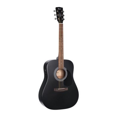 Cort AD810E BKS Guitarra electroacústica Black Satin con funda