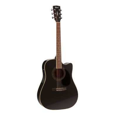 Cort AD880CE BK Guitarra Acústica Black con funda 2