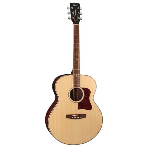 Cort CJ-MEDX NAT Guitarra electroacústica con funda