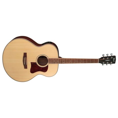 Cort CJ-MEDX NAT Guitarra electroacústica con funda