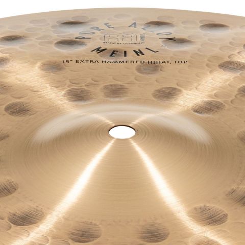 Meinl Hi Hat 15" Pure Alloy Extra Hammered Pa15Ehh