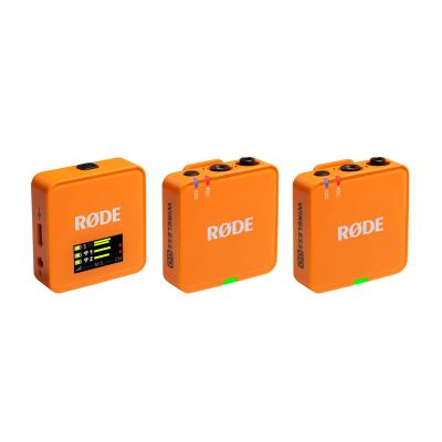 Rode Wireless Go Gen 3 Sistema de micrófono compacto Orange