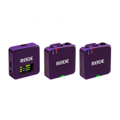 Rode Wireless Go Gen 3 Sistema de micrófono compacto Purple