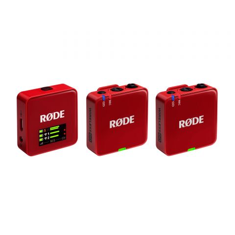 Rode Wireless Go Gen 3 Sistema de micrófono compacto Red