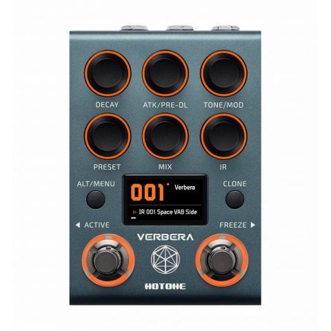 Hotone VERBERA NC-200 Pedal procesador de efectos de Reverb
