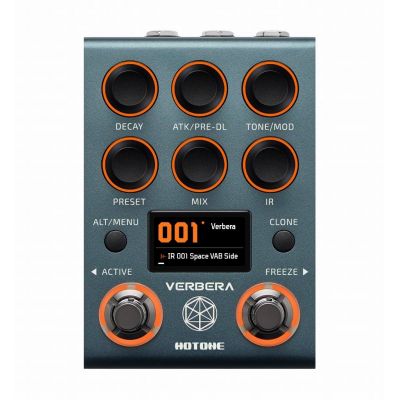 Hotone VERBERA NC-200 Pedal procesador de efectos de Reverb