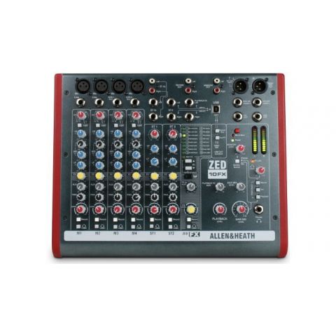 Allen-Heath ZED-10FX mesa de mezclas