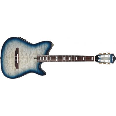 Ibanez FRH20QMN-CTL Guitarra electroacústicas Cosmic Blue Starburst Low Gloss
