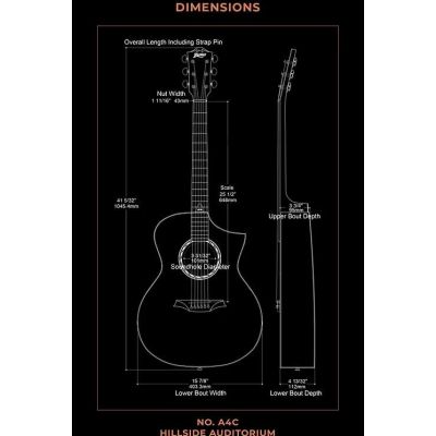 Bromo BAT4CE Guitarra Acústica Tahoma Series