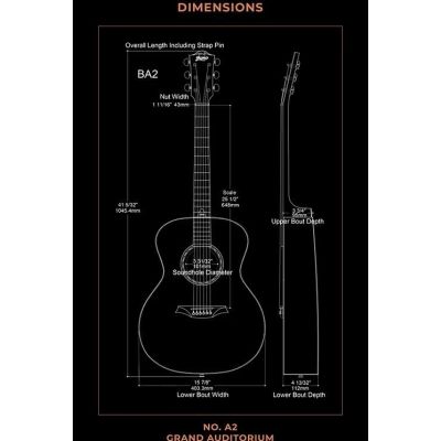 Bromo BAT2M Guitarra Acústica Tahoma Series