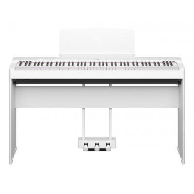 YAMAHA P-225 Blanco Bluetooth + Soporte L200 + Pedalera LP1