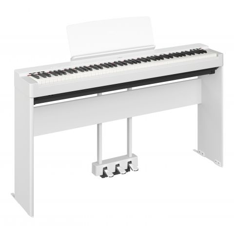 YAMAHA P-225 Blanco Bluetooth + Soporte L200 + Pedalera LP1
