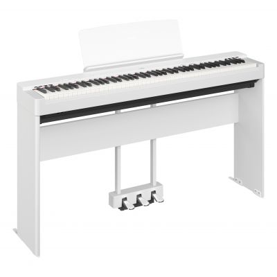 YAMAHA P-225 Blanco Bluetooth + Soporte L200 + Pedalera LP1