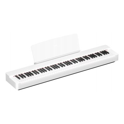 YAMAHA P-225 Blanco Bluetooth + Soporte L200 + Pedalera LP1