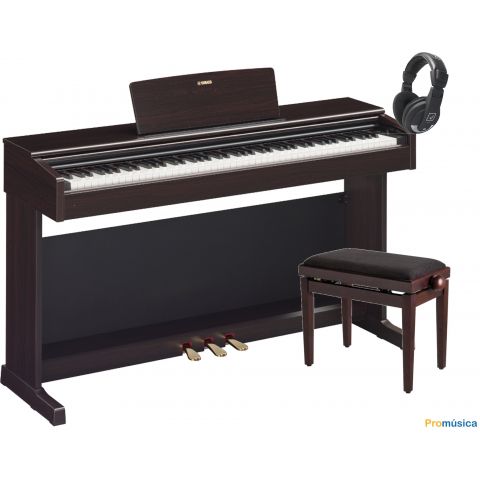 Pack Yamaha YDP 145 Arius Palisandro Piano digital
