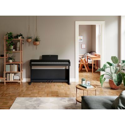 Pack Yamaha YDP 145 Arius Negro Piano digital