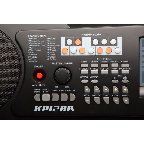 Kurzweil KP-120 A Oriental con Sensibilidad