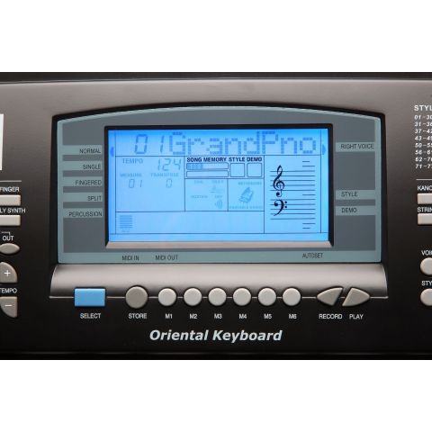 Kurzweil KP-120 A Oriental con Sensibilidad