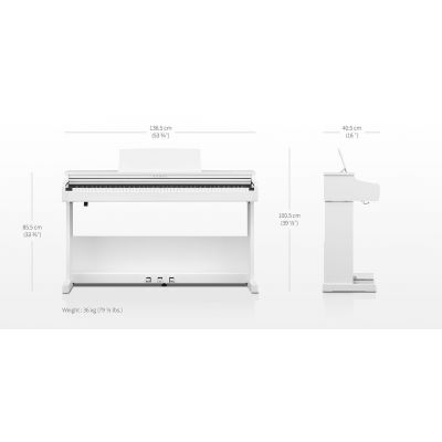 Kawai CX102 W Piano digital Blanco