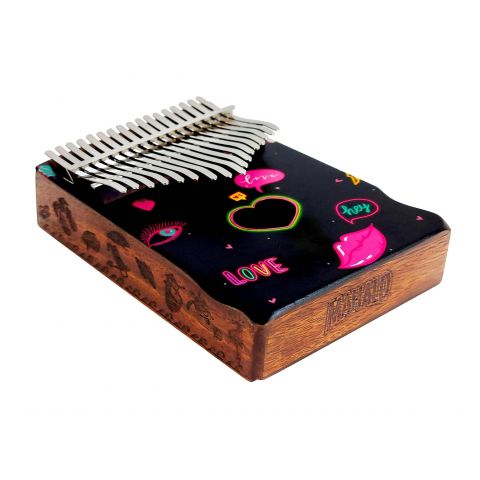 Mahalo MKA17HE Kalimba Cheetah