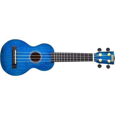 Mahalo MH1TBU Transparent Blue Ukelele Soprano