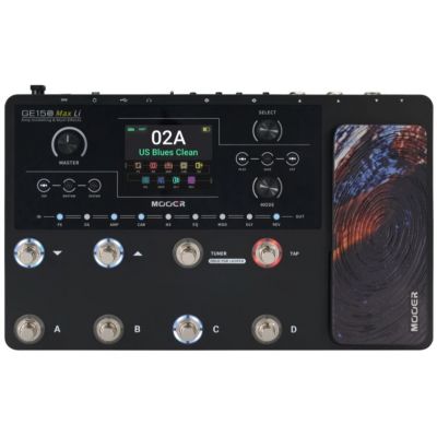 Mooer GE 150 MAX LI pedalera multiefectos guitarra