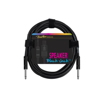 Enrique Keller SC-210-1 Cable Altavoz Jack Jack Negro 2x1,5mm 1m