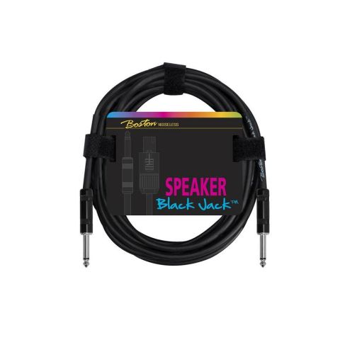 Enrique Keller SC-210-1 Cable Altavoz Jack Jack Negro 2x1,5mm 1m