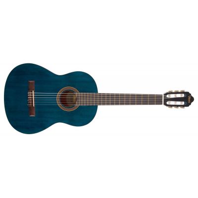Valencia VC214 Trans Blue Guitarra Clásica