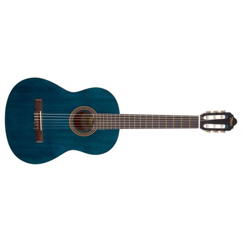 Valencia VC214 Trans Blue Guitarra Clásica