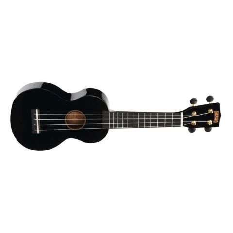Mahalo MR1BKK Series Rainbow Pack Ukelele Soprano Negro