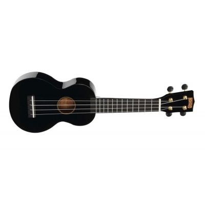 Mahalo MR1BKK Series Rainbow Pack Ukelele Soprano Negro